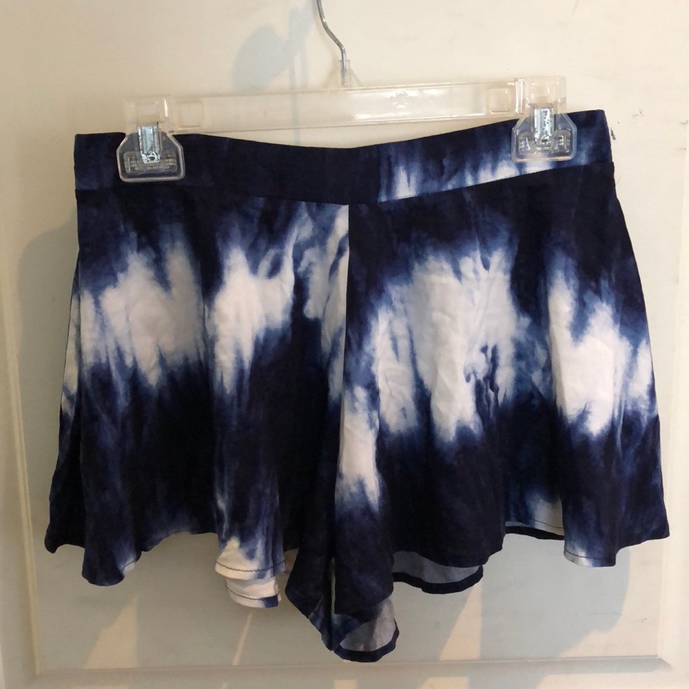 Blue and White Shorts